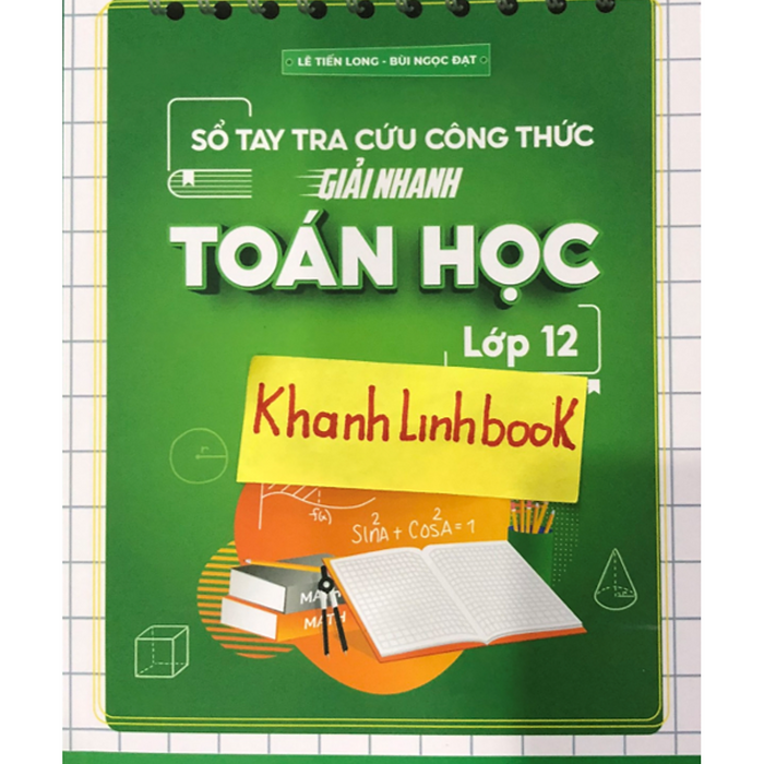 Sách - Sổ Tay Tra Cứu Công Thức Giải Nhanh Toán Học 12 (Mclass)