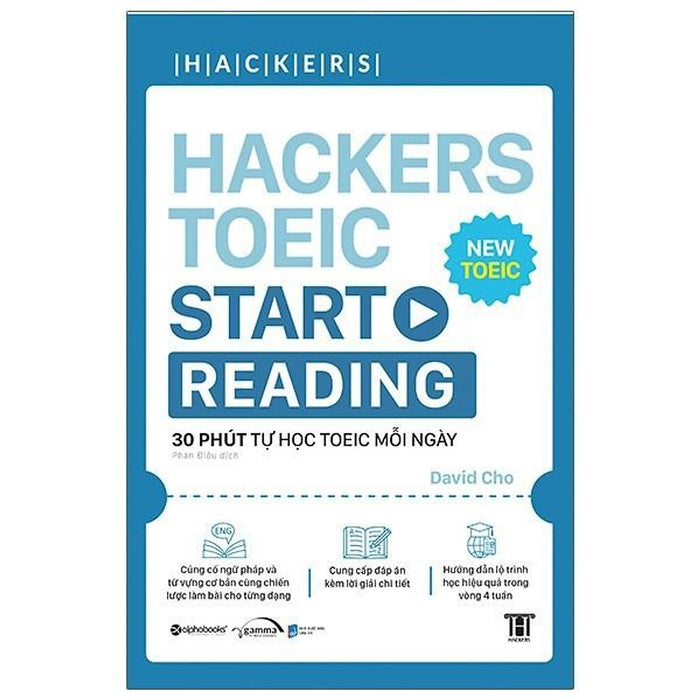 Sách - Hackers Toeic Start Reading