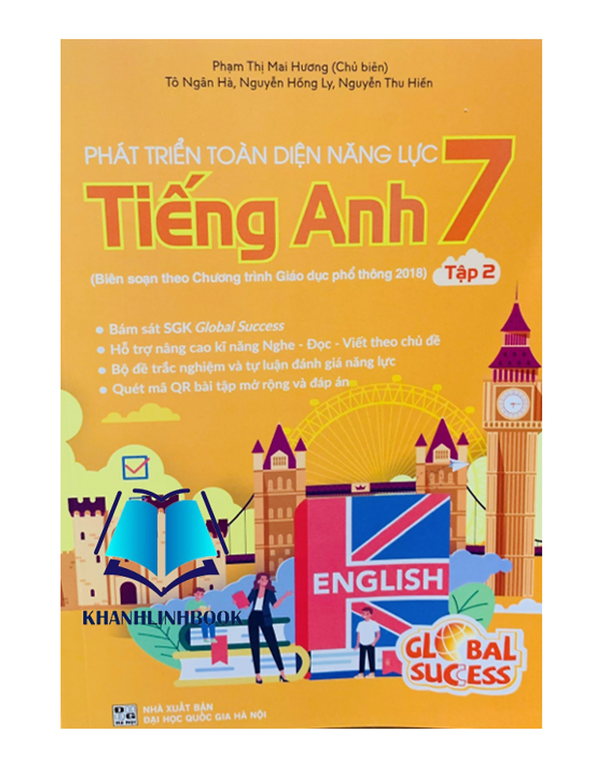 Sách - Phát Triển Toàn Diện Năng Lực Tiếng Anh 7 - Tập 2