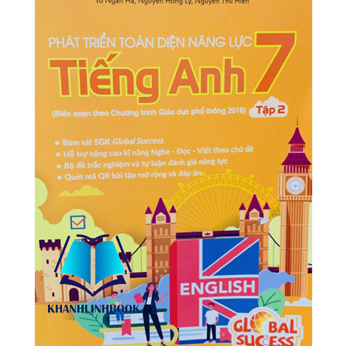 Sách - Phát Triển Toàn Diện Năng Lực Tiếng Anh 7 - Tập 2