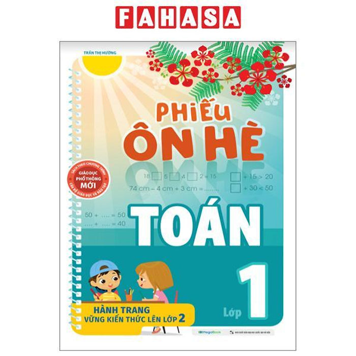 Phiếu Ôn Hè Toán 1 (Theo Chương Trình Giáo Dục Phổ Thông Mới)