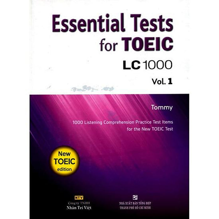Essential Test For Toeic Lc 1000 Vol 1