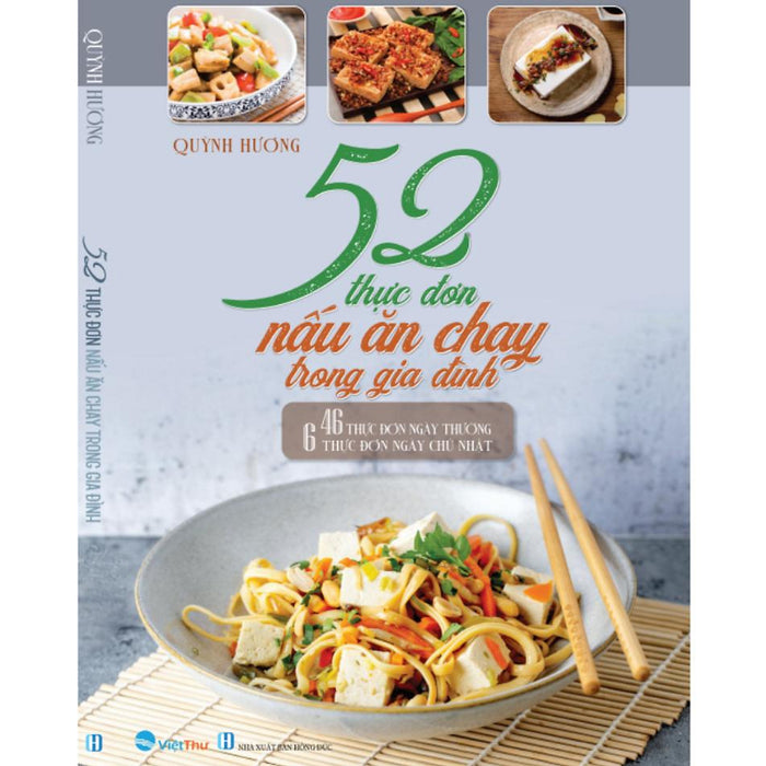 Sách - 52 Thực Đơn Nấu Ăn Chay Trong Gia Đình -Mk