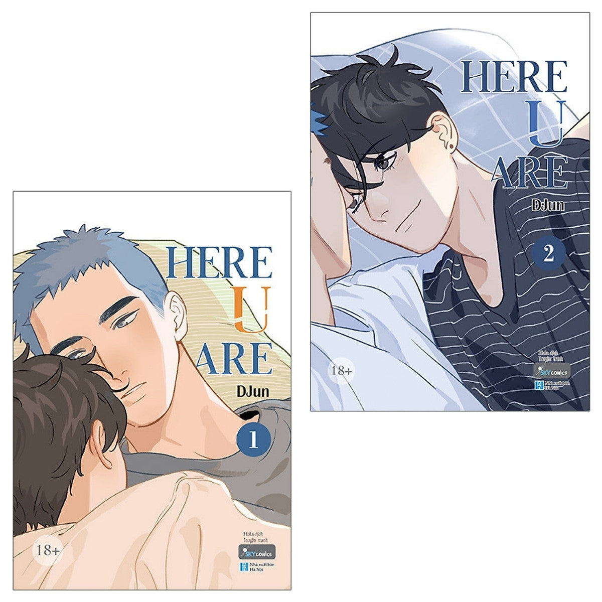 Combo 2 Tập: Here U Are Tặng Kèm Bookmark Thiết Kế (Truyện Tranh Hấp Dẫn)