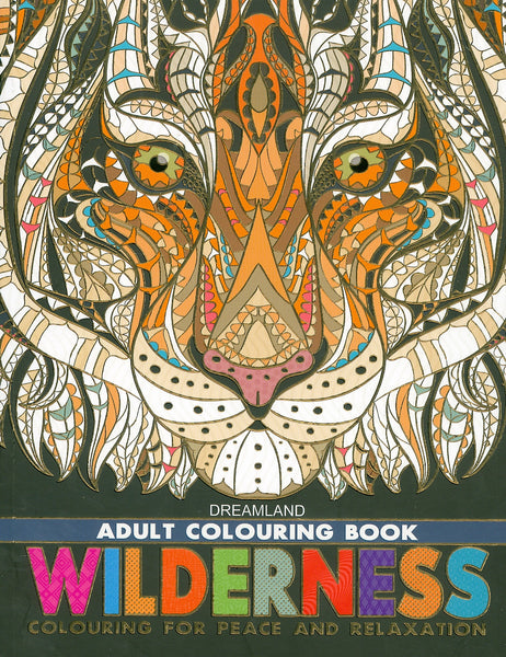 Wilderness - Adults Colouring Book (Sách Tô Màu Dành Cho Người Lớn: Động Vật Nơi Hoang Dã)