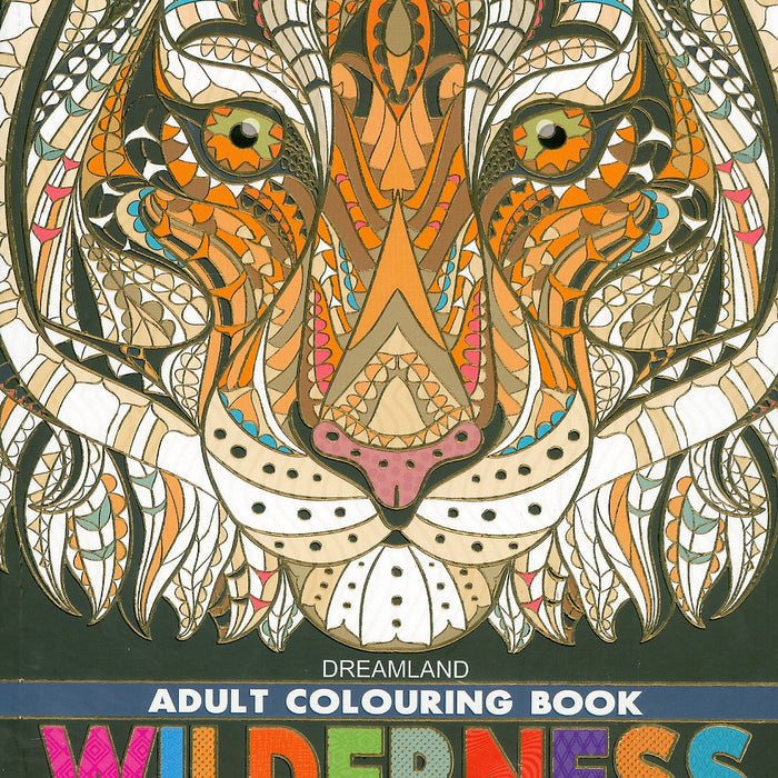 Wilderness - Adults Colouring Book (Sách Tô Màu Dành Cho Người Lớn: Động Vật Nơi Hoang Dã)