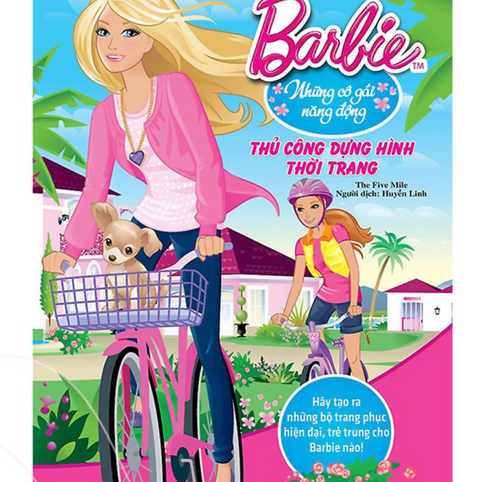 Ghép Hình  Barbie Thủ Công Dựng Hình Thời Trang  Những Cô Gái Năng Động - Bản Quyền