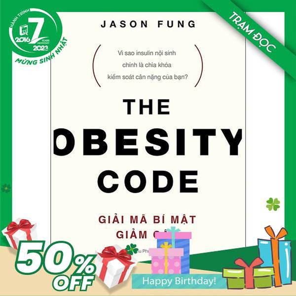 Trạm Đọc | Sách -  Giải Mã Bí Mật Giảm Cân - The Obesity Code