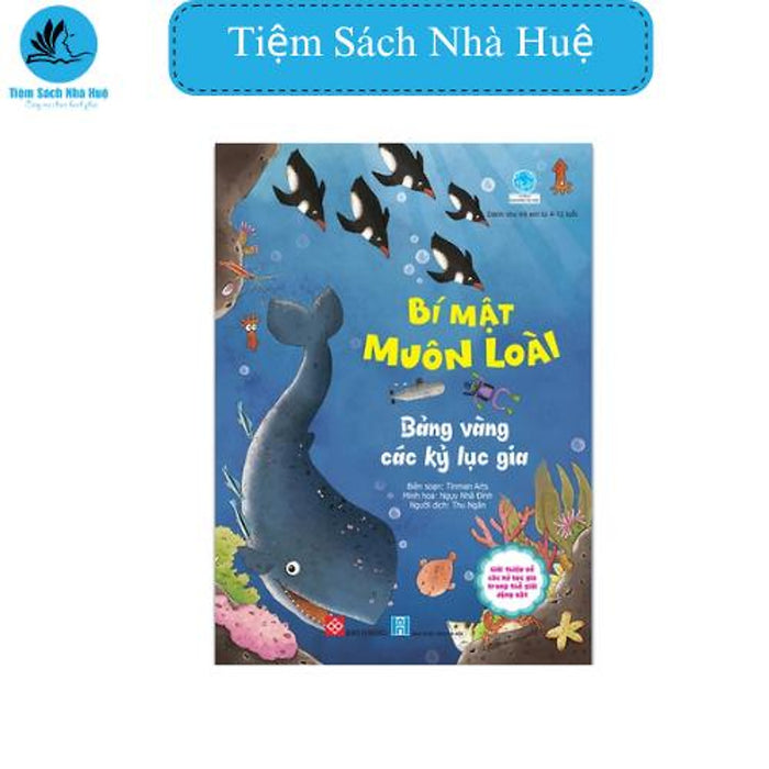 Sách Bí Mật Muôn Loài - Bảng Vàng Các Kỷ Lục Gia, Thiếu Nhi, Đinh Tị