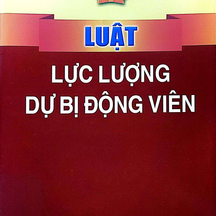 Luật Lực Lượng Dự Bị Động Viên