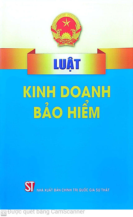 Luật Kinh Doanh Bảo Hiểm