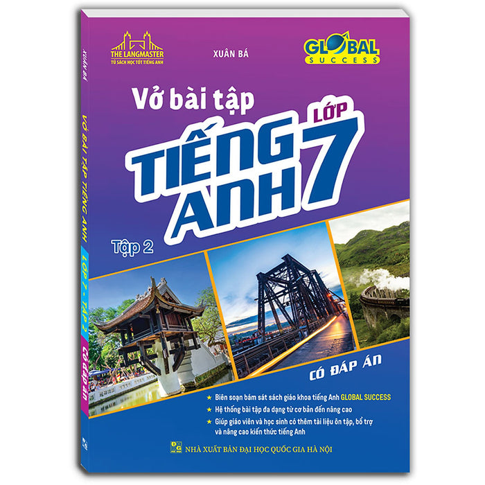 Global Success - Vở Bài Tập Tiếng Anh Lớp 7 Tập 2 (Có Đáp Án)