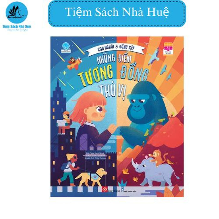 Sách Con Người & Động Vật Những Điểm Tương Đồng Thú Vị, Thiếu Nhi, Đinh Tị