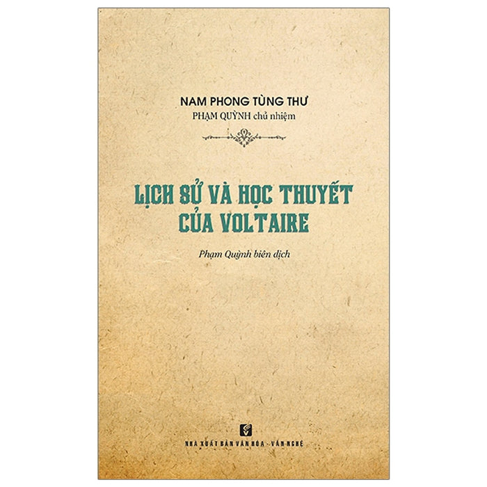 Lịch Sử Và Học Thuyết Của Voltaire