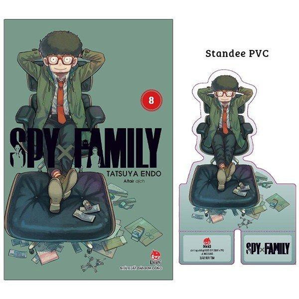 Spy X Family - Tập 8 - Tặng Kèm Standee Pvc