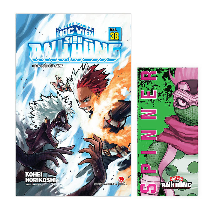 My Hero Academia - Học Viện Siêu Anh Hùng Tập 36: Hai Nguồn Lửa Sáng [Tặng Kèm Bookmark]