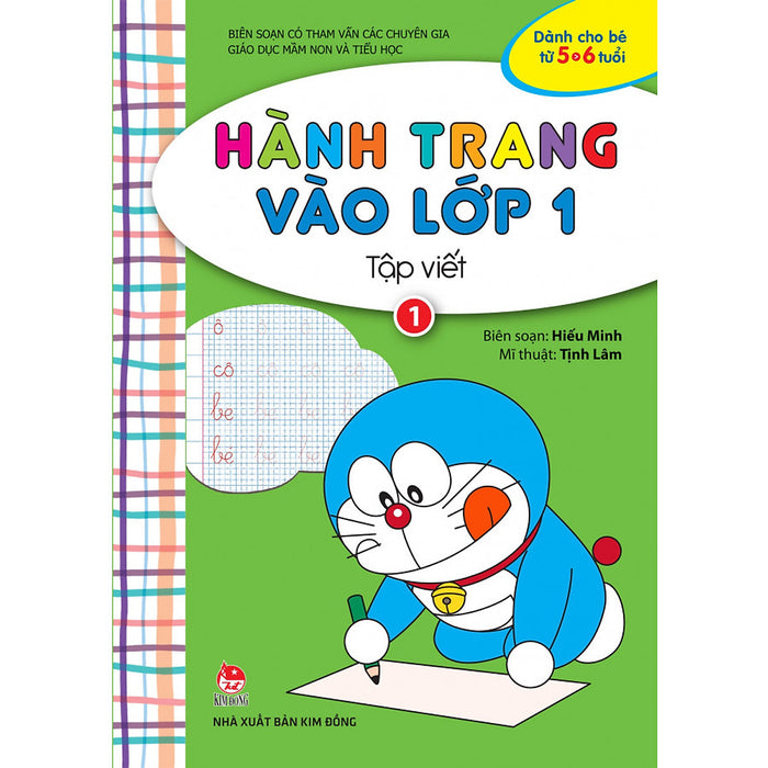 Hành Trang Vào Lớp 1: Tập Viết - Tập 1 (Tái Bản 2018)