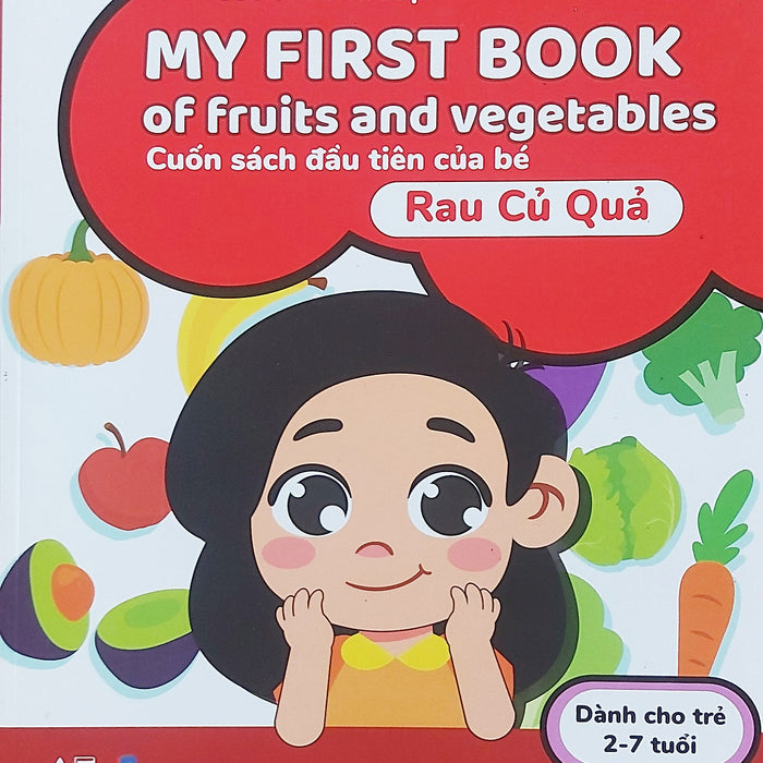 My First Books Of Number - Cuốn Sách Đầu Tiên Của Bé - Rau Củ Quả