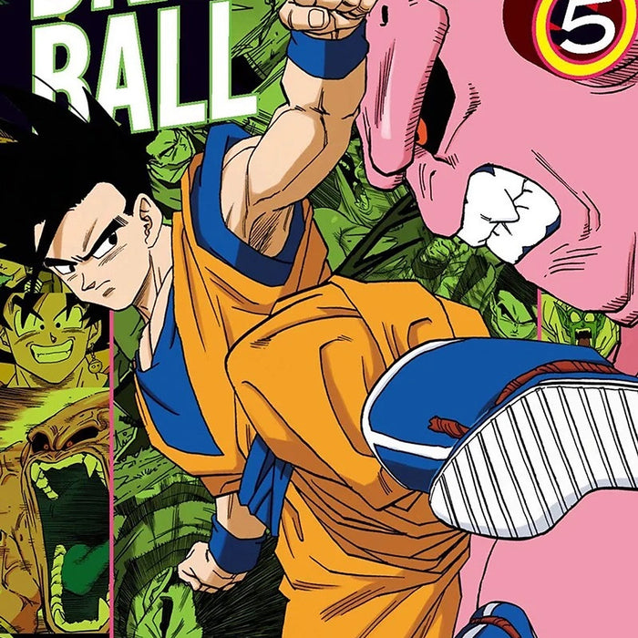 Sách - Dragon Ball Full Color - Phần Sáu: Ma Buu (Tập 5 Tặng Kèm Standee Hoặc Postcard)