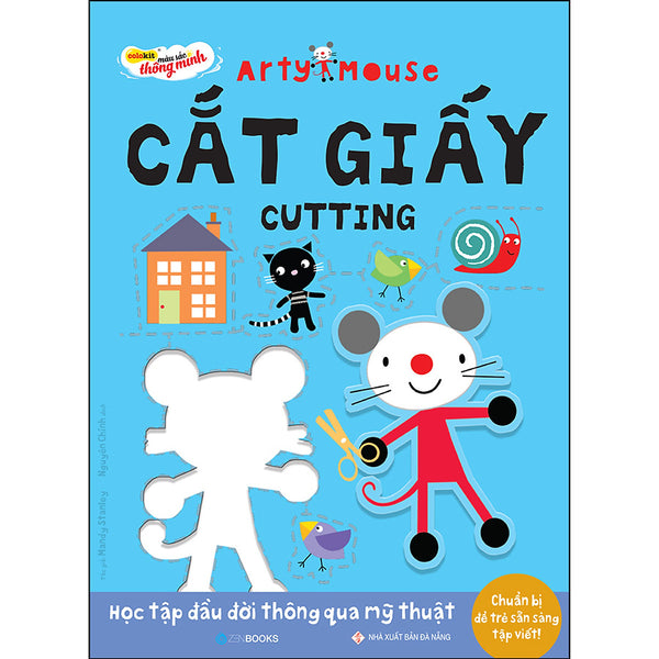 Arty Mouse - Cắt Giấy (Học Tập Đầu Đời Thông Qua Mỹ Thuật)