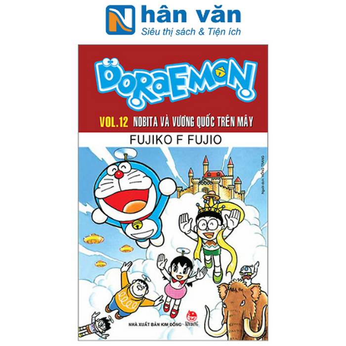 Doraemon Truyện Dài - Tập 12 - Nobita Và Vương Quốc Trên Mây (Tái Bản 2023)