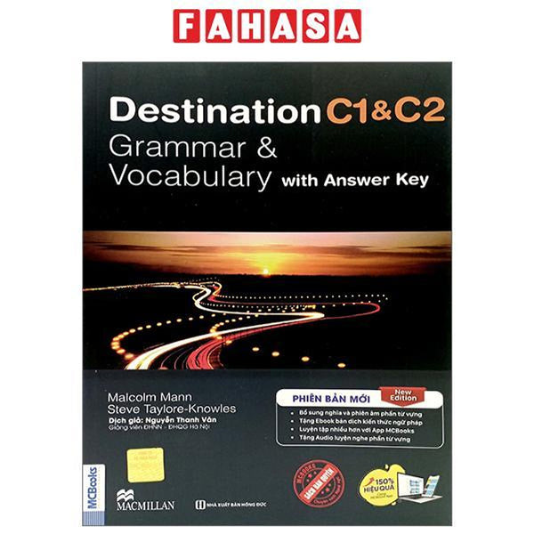 Destination C1 And C2 - Grammar And Vocabulary With Answer Key