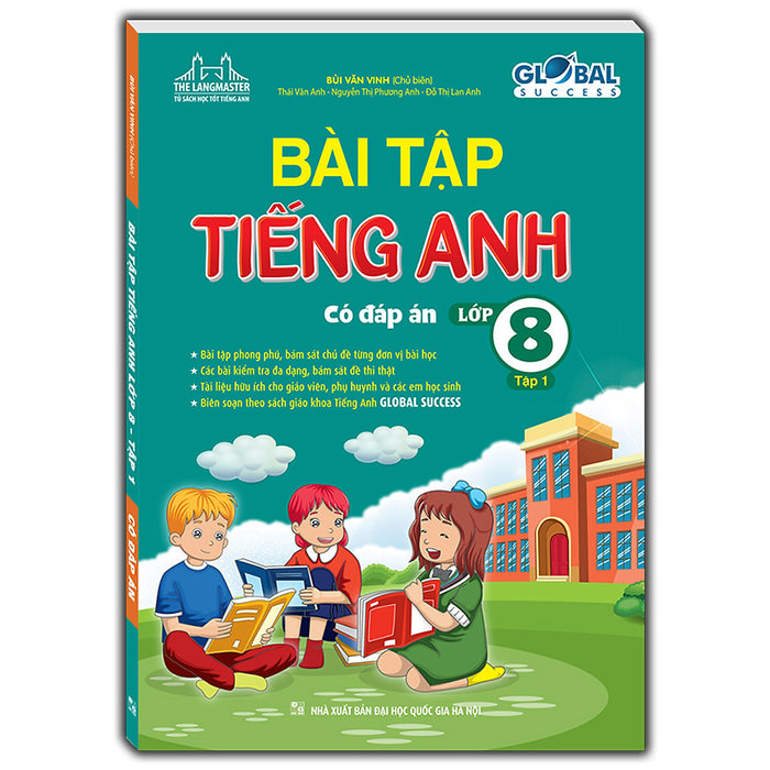 Global Success - Bài Tập Tiếng Anh Lớp 8 Tập 1 (Có Đáp Án)
