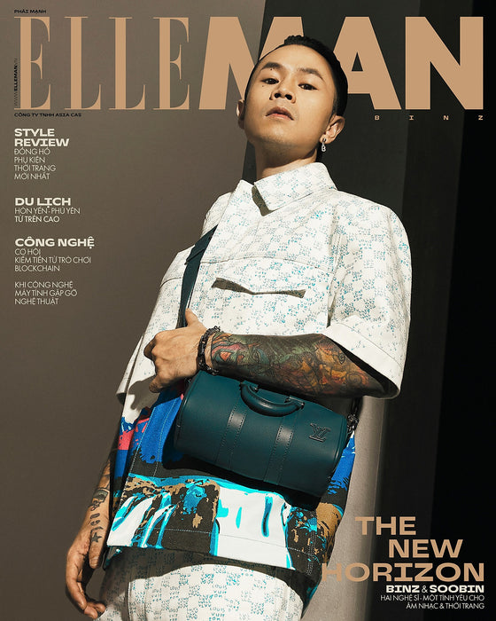 Tạp Chí Elle Man Tháng 6/2022-Binz - Soobin