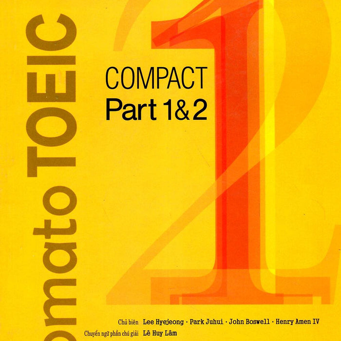 Tomato Toeic Compact Part 1 & 2 (Kèm Cd)
