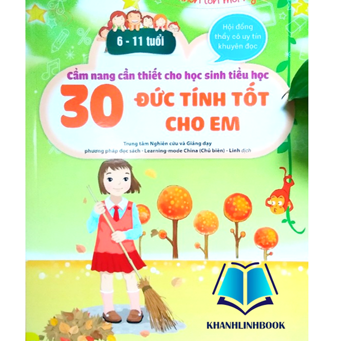 Sách - Cẩm Nang Cần Thiết Cho Học Sinh Tiểu Học 30 Đức Tính Tốt Cho Em