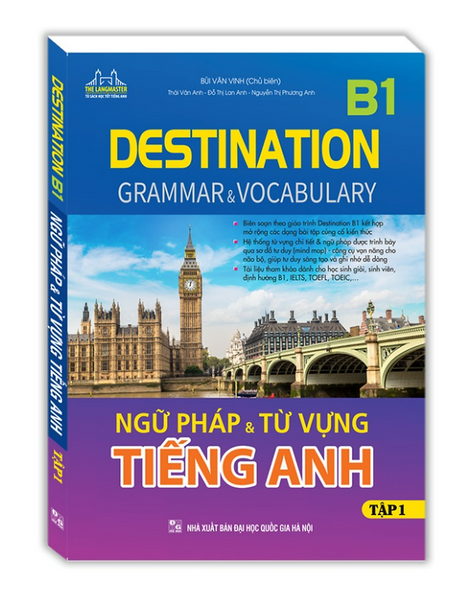 Sách - Destination B1 Ngữ Pháp Và Từ Vựng Tiếng Anh ( Tập 1 )