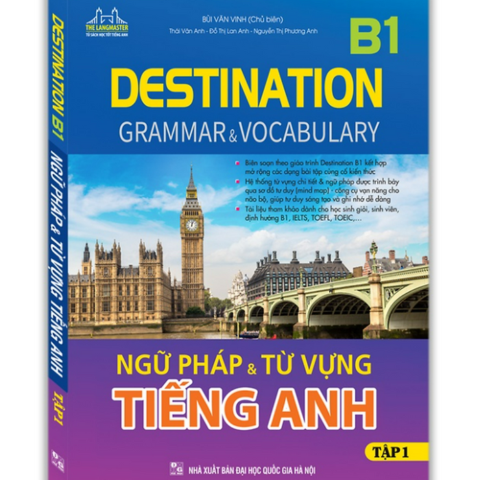 Sách - Destination B1 Ngữ Pháp Và Từ Vựng Tiếng Anh ( Tập 1 )