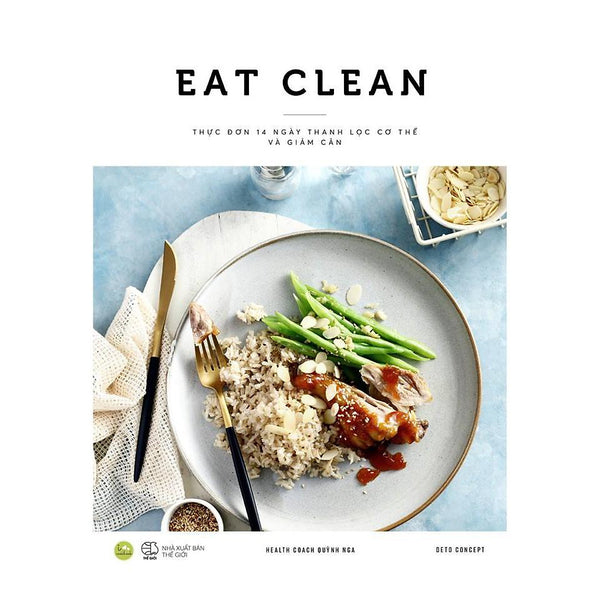 Sách - Eat Clean Thực Đơn 14 Ngày Thanh Lọc Cơ Thể Và Giảm Cân - Azbook