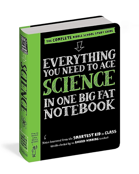 Sách - Everything You Need To Ace Science In One Big Fat Notebook ( Sổ Tay Khoa Học - Bản Tiếng Anh )