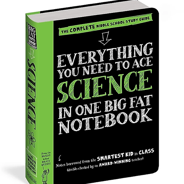 Sách - Everything You Need To Ace Science In One Big Fat Notebook ( Sổ Tay Khoa Học - Bản Tiếng Anh )