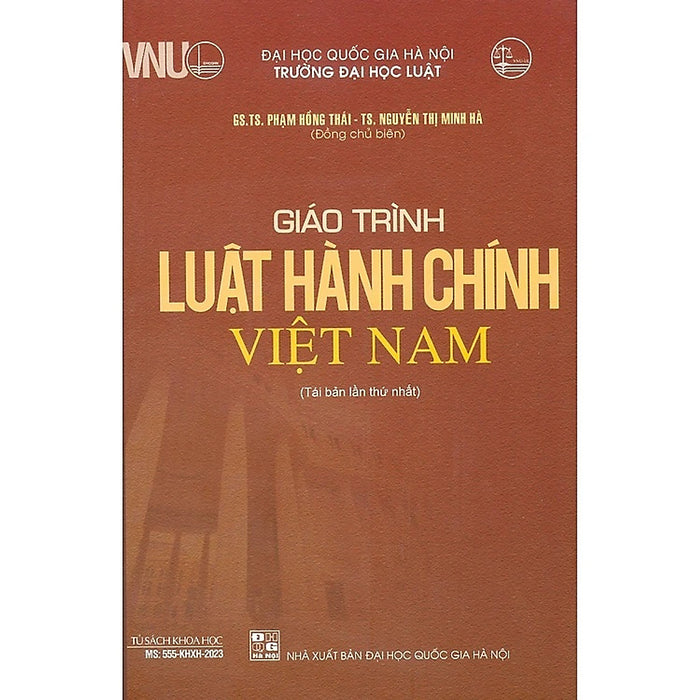 Giáo Trình Luật Hành Chính Việt Nam (Gs.Ts. Phạm Hồng Thái)