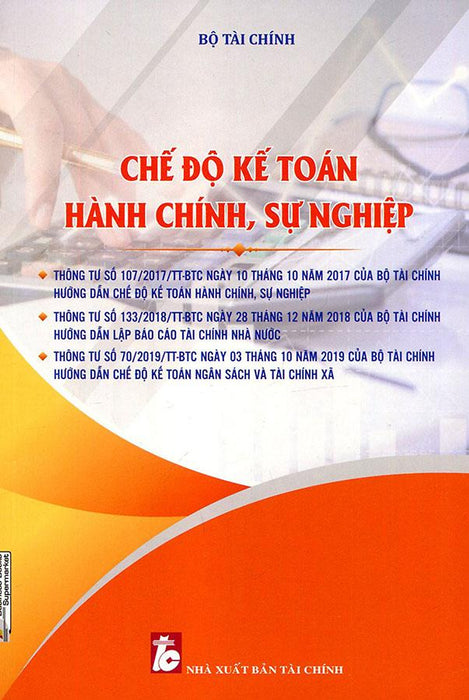 Chế Độ Kế Toán Hành Chính, Sự Nghiệp