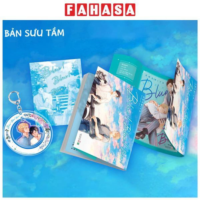 [Manga] Blue! Blue! Blue! - Bản Sưu Tầm - Tặng Kèm Bìa 2 Mặt + Móc Khóa Acrylic + Leaflet