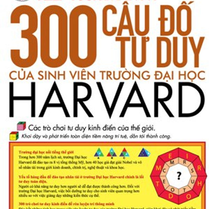 300 Câu Đố Tư Duy Của Sinh Viên Trường Đại Học Harvard