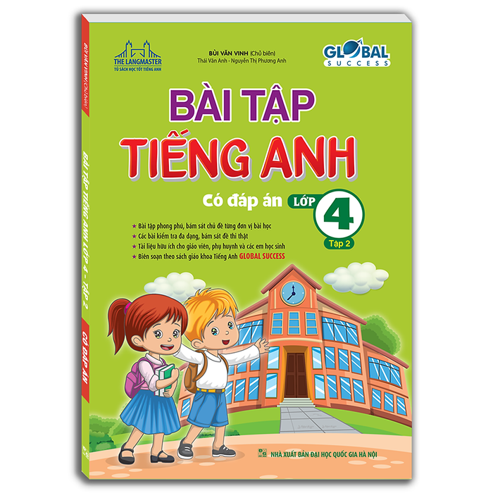 Global Success - Bài Tập Tiếng Anh Lớp 4 Tập 2 (Có Đáp Án)