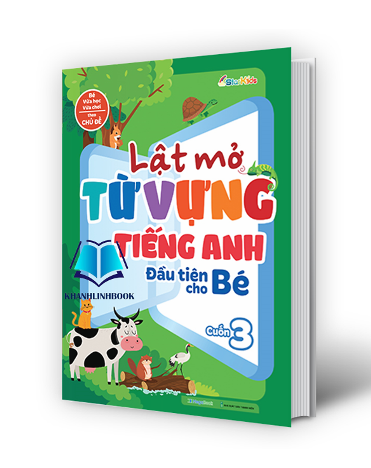 Sách - Lật Mở Từ Vựng Tiếng Anh Đầu Tiên Cho Bé (Cuốn 3) (Mg)