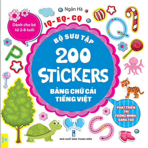 Bộ Sưu Tập 200 Stickers Bảng Chữ Cái Tiếng Anh