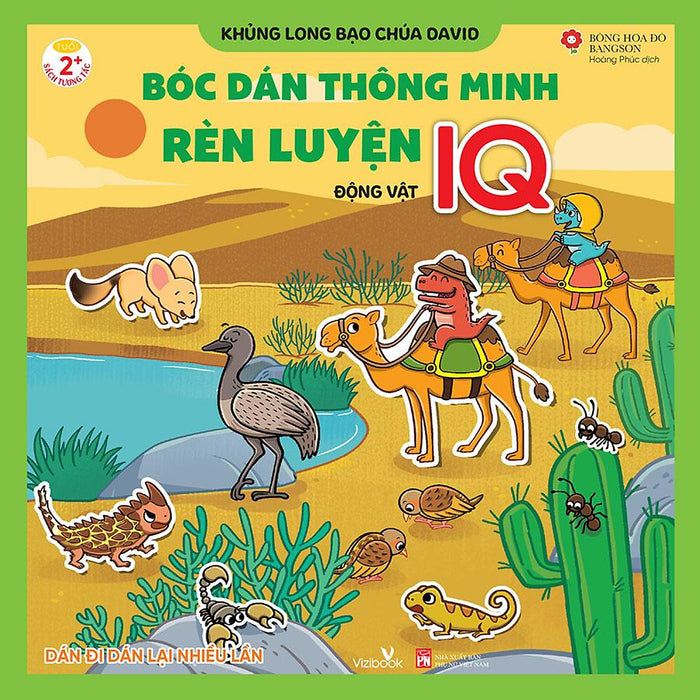 Bóc Dán Thông Minh Rèn Luyện Iq - Động Vật