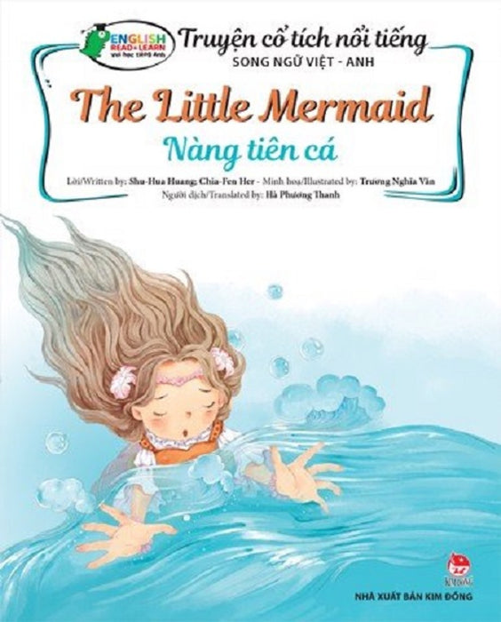 Sách - Truyện Cổ Tích Nổi Tiếng Song Ngữ Việt-Anh: Nàng Tiên Cá_The Little Mermaid