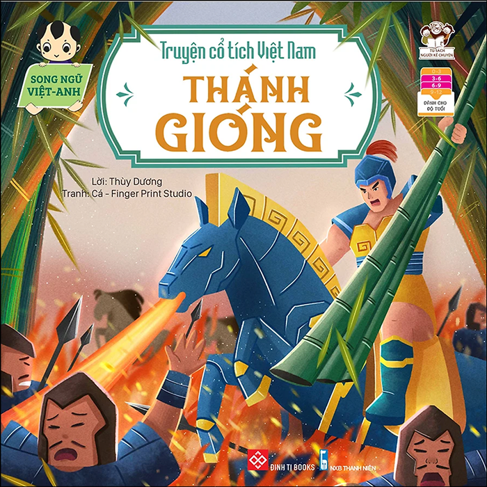 Truyện Cổ Tích Việt Nam (Song Ngữ Việt - Anh) - Thánh Gióng