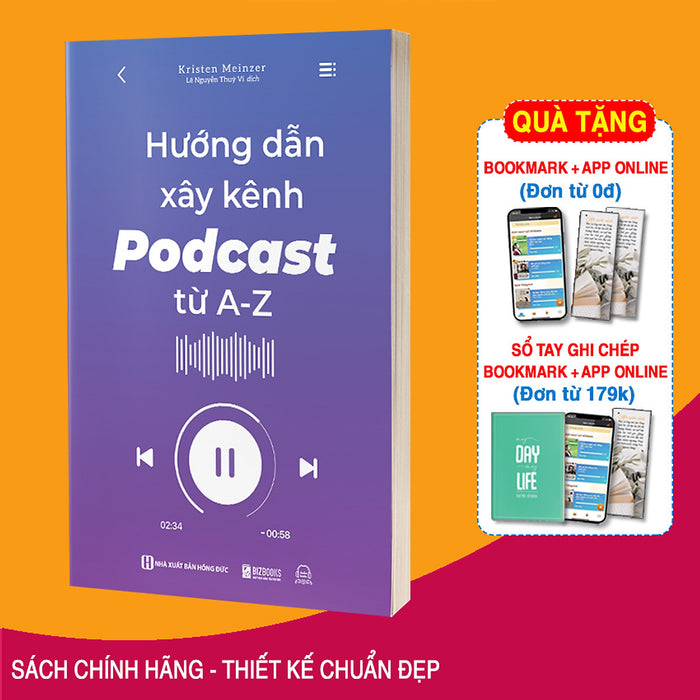 Sách Hướng Dẫn Xây Kênh Podcast Từ A - Z