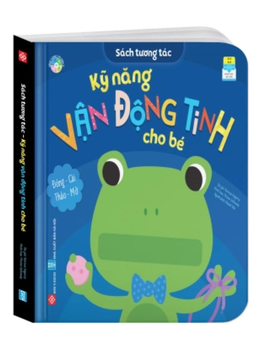 Sách Tương Tác - Kỹ Năng Vận Động Tinh Cho Bé _Dti