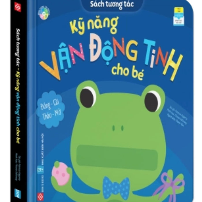 Sách Tương Tác - Kỹ Năng Vận Động Tinh Cho Bé _Dti