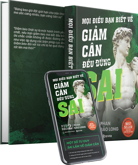 Sách Bye Béo 2 - Mọi Điều Bạn Biết Về Giảm Cân Đều (Đúng) Sai - Phan Bảo Long