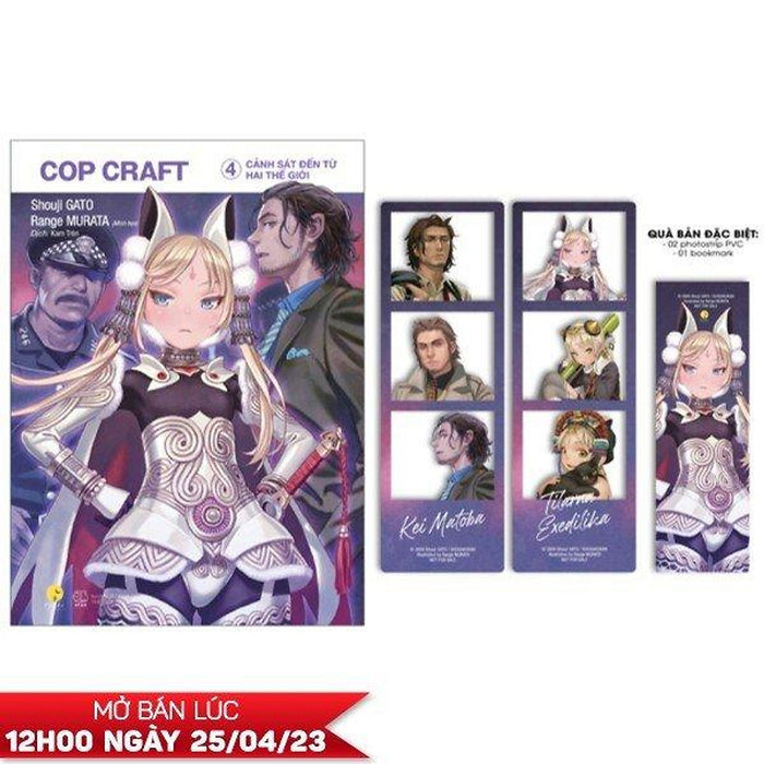 Cop Craft - Cảnh Sát Đến Từ Hai Thế Giới - Tập 4 - Bản Đặc Biệt - Tặng Kèm 1 Bookmark + 2 Photostrip Pvc